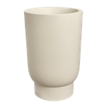 amber grail high 30cm linen white